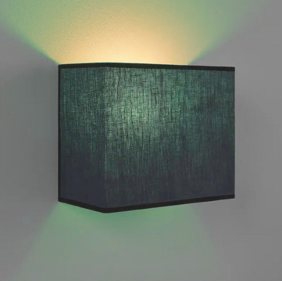 Applique rectangulaire en lin Kuko fabriquée en France