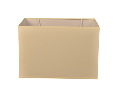 Abat-jour coton forme rectangle fabriqué en France