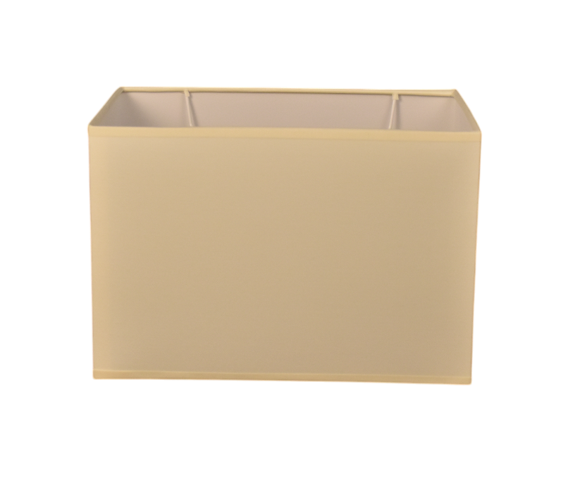 Abat-jour coton forme rectangle fabriqué en France